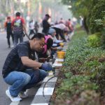 Corve Surabaya Asri Satukan OPD Bersihkan Sungai Kalimas Bersama